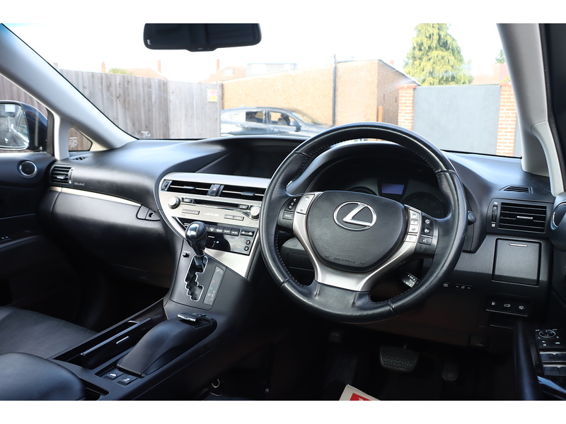 Lexus 3.5 V6 ADVANCE SUV 5DR PETROL HYBRID CVT 4WD AUTO PAN ROOF HEATED SEATS SAT NAV BLUETOOTH AUX INPUT DAB STEREO PARKING AIDS 83000 MILES FSH 8 SERVICES 72-74 Mitcham Road