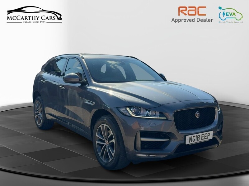 Jaguar 2.0 P250I R-SPORT SUV 5DR PETROL AWD AUTO HEATED SEATS SAT NAV BLUETOOTH DAB STEREO REAR CAMERA PARKING AIDS 2 OWNERS ONLY 66000 MILES FSH 6 SERVICES 72-74 Mitcham Road