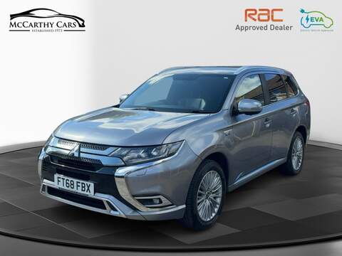 Mitsubishi 2.4H TWINMOTOR 13.8KWH 4H SUV 5DR PETROL PLUG-IN HYBRID CVT 4WD AUTO HEATED SEATS SAT NAV BLUETOOTH APPLE CARPLAY REAR CAMERA 2 OWNERS 92000 MILES SH