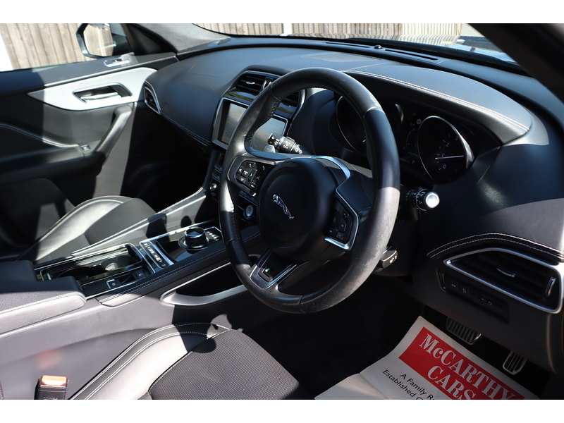 Jaguar 2.0 P250I R-SPORT SUV 5DR PETROL AWD AUTO HEATED SEATS SATNAV BLUETOOTH DAB RADIO APPLE CARPLAY REAR CAMERA PARKING AIDS 49000 MILES SH NO ULEZ CHARGE 92-96 Mitcham Road