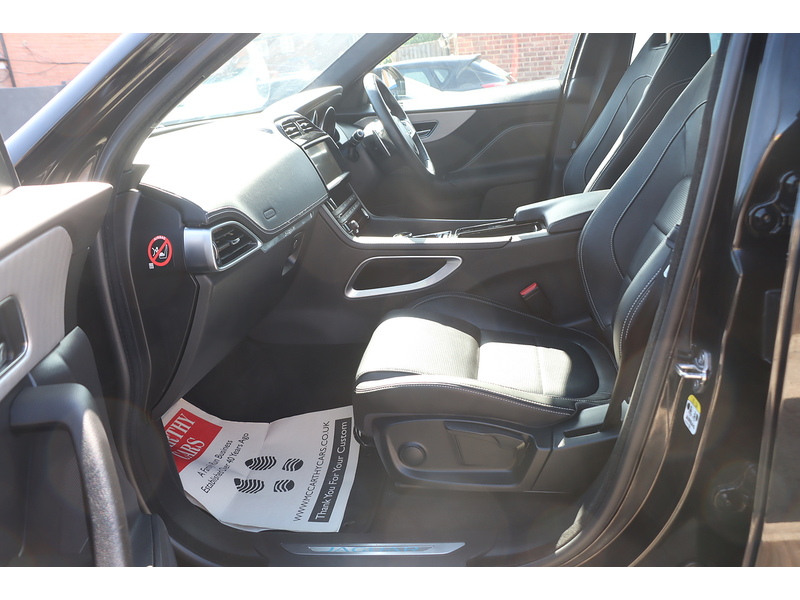 Jaguar 2.0 P250I R-SPORT SUV 5DR PETROL AWD AUTO HEATED SEATS SATNAV BLUETOOTH DAB RADIO APPLE CARPLAY REAR CAMERA PARKING AIDS 49000 MILES SH NO ULEZ CHARGE 92-96 Mitcham Road