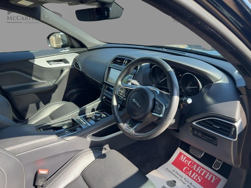 Jaguar 2.0 P250I R-SPORT SUV 5DR PETROL AWD AUTO HEATED SEATS SATNAV BLUETOOTH DAB RADIO APPLE CARPLAY REAR CAMERA PARKING AIDS 49000 MILES SH NO ULEZ CHARGE 92-96 Mitcham Road