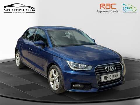 Audi 1.4 TFSI SPORT SPORTBACK 5DR PETROL S TRONIC AUTO SAT NAV BLUETOOTH DAB STEREO PARKING AIDS 2 OWNERS SAME OWNER FOR 7 YEARS 37000 MILES FSH £35 TO TAX