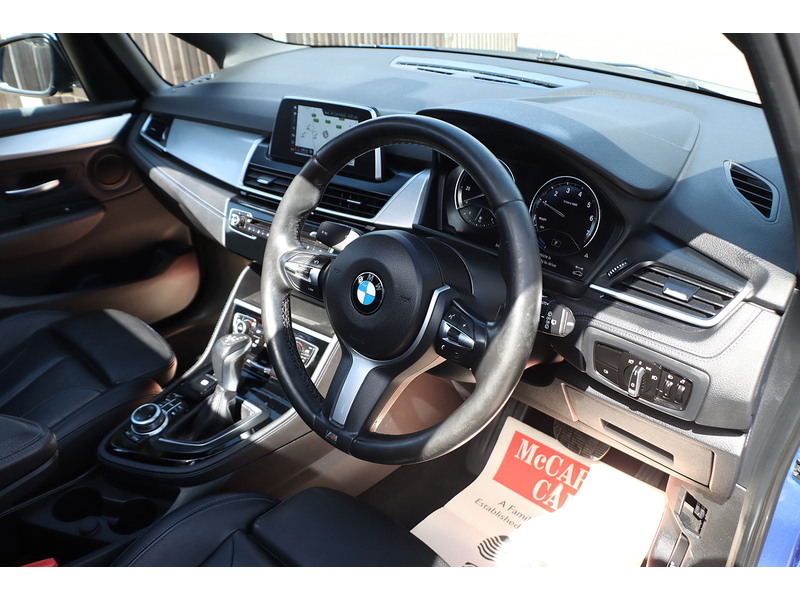 BMW 225XE 1.5 7.6KWH M SPORT (PREMIUM) MPV 5DR PETROL PLUG-IN HYBRID 4WD AUTO SUNROOF HEATED SEATS SATNAV BLUETOOTH DAB RADIO PARKING AIDS 84000 MILES FSH 72-74 Mitcham Road