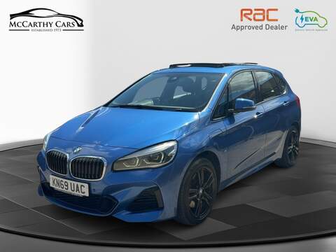 BMW 225XE 1.5 7.6KWH M SPORT (PREMIUM) MPV 5DR PETROL PLUG-IN HYBRID 4WD AUTO SUNROOF HEATED SEATS SATNAV BLUETOOTH DAB RADIO PARKING AIDS 84000 MILES FSH