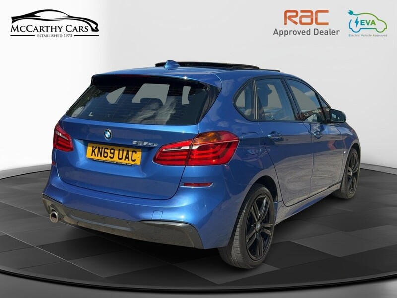 BMW 225XE 1.5 7.6KWH M SPORT (PREMIUM) MPV 5DR PETROL PLUG-IN HYBRID 4WD AUTO SUNROOF HEATED SEATS SATNAV BLUETOOTH DAB RADIO PARKING AIDS 84000 MILES FSH 72-74 Mitcham Road