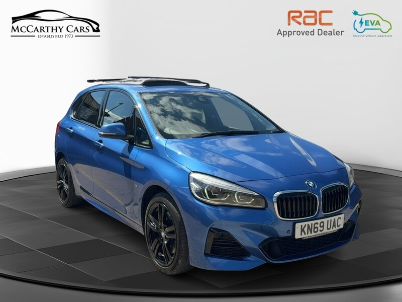 BMW 225XE 1.5 7.6KWH M SPORT (PREMIUM) MPV 5DR PETROL PLUG-IN HYBRID 4WD AUTO SUNROOF HEATED SEATS SATNAV BLUETOOTH DAB RADIO PARKING AIDS 84000 MILES FSH 72-74 Mitcham Road