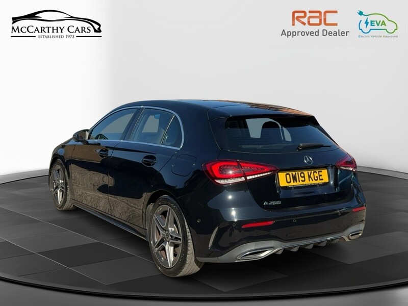 Mercedes-Benz A200 1.3 AMG LINE (EXECUTIVE) HATCHBACK 5DR PETROL 7G-DCT AUTO HEATED SEATS SAT NAV BLUETOOTH DAB STEREO REAR CAM PARKING AIDS 2 OWNERS 61000 MILES SH 72-74 Mitcham Road