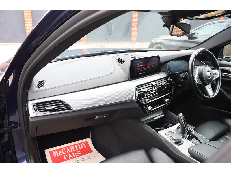 BMW 530E 2.0 9.2KWH M SPORT SALOON 4DR PETROL PLUG-IN HYBRID AUTO HEATED SEATS SAT NAV BLUETOOTH DAB STEREO APPLE CARPLAY REAR CAMERA ONLY 55000 MILES FSH 72-74 Mitcham Road