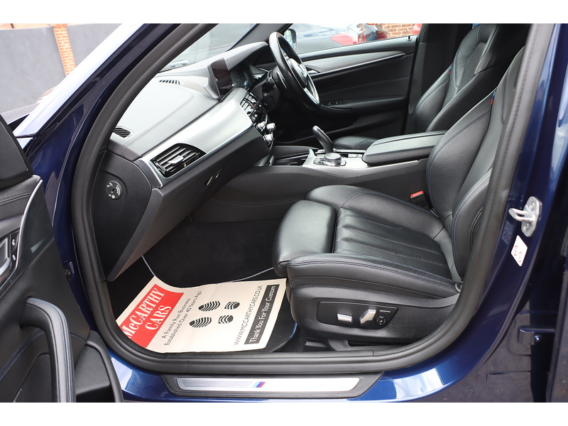 BMW 530E 2.0 9.2KWH M SPORT SALOON 4DR PETROL PLUG-IN HYBRID AUTO HEATED SEATS SAT NAV BLUETOOTH DAB STEREO APPLE CARPLAY REAR CAMERA ONLY 55000 MILES FSH 72-74 Mitcham Road