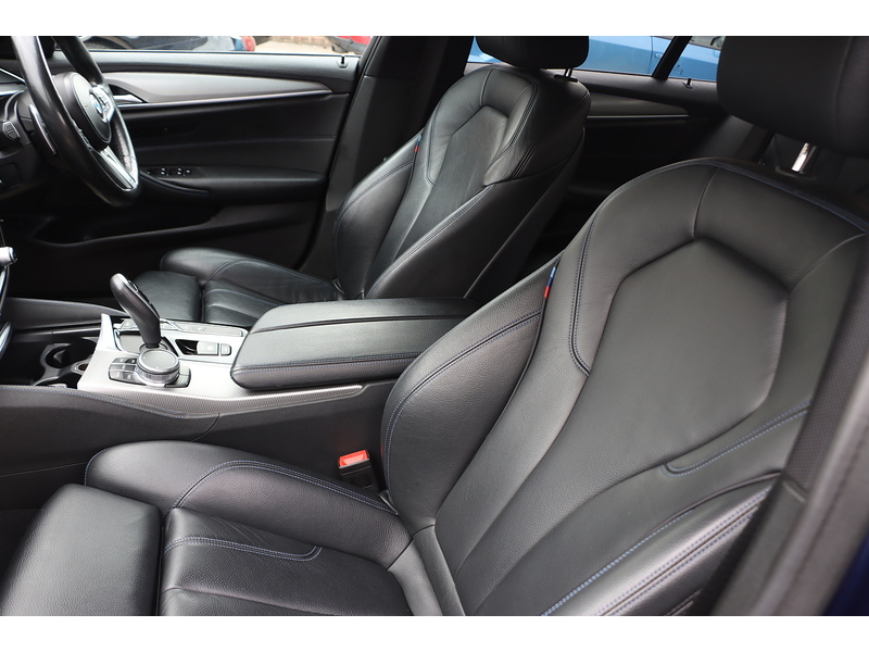 BMW 530E 2.0 9.2KWH M SPORT SALOON 4DR PETROL PLUG-IN HYBRID AUTO HEATED SEATS SAT NAV BLUETOOTH DAB STEREO APPLE CARPLAY REAR CAMERA ONLY 55000 MILES FSH 72-74 Mitcham Road