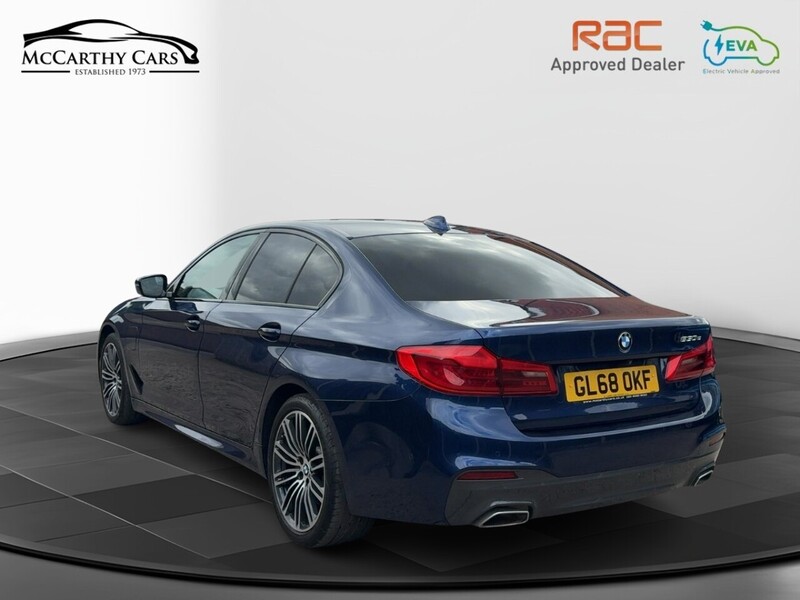 BMW 530E 2.0 9.2KWH M SPORT SALOON 4DR PETROL PLUG-IN HYBRID AUTO HEATED SEATS SAT NAV BLUETOOTH DAB STEREO APPLE CARPLAY REAR CAMERA ONLY 55000 MILES FSH 72-74 Mitcham Road