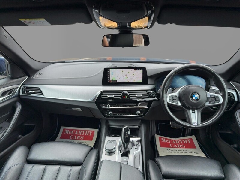 BMW 530E 2.0 9.2KWH M SPORT SALOON 4DR PETROL PLUG-IN HYBRID AUTO HEATED SEATS SAT NAV BLUETOOTH DAB STEREO APPLE CARPLAY REAR CAMERA ONLY 55000 MILES FSH 72-74 Mitcham Road