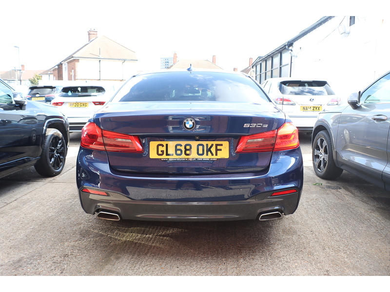 BMW 530E 2.0 9.2KWH M SPORT SALOON 4DR PETROL PLUG-IN HYBRID AUTO HEATED SEATS SAT NAV BLUETOOTH DAB STEREO APPLE CARPLAY REAR CAMERA ONLY 55000 MILES FSH 72-74 Mitcham Road