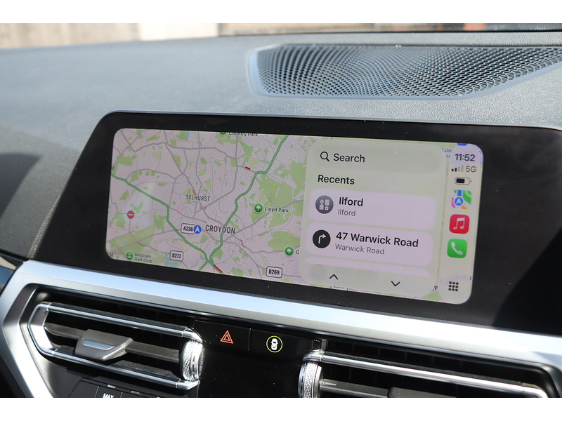 BMW 330E 2.0 12KWH SE PRO TOURING 5DR PETROL PLUG-IN HYBRID AUTO SUNROOF SAT NAV BLUETOOTH APPLE CARPLAY REAR CAMERA PARKING AIDS 2 OWNERS 74000 MILES SH 72-74 Mitcham Road