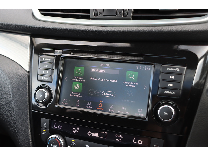 Nissan 1.3 DIG-T N-CONNECTA SUV 5DR PETROL DCT AUTO PAN ROOF SAT NAV BLUETOOTH DAB STEREO APPLE CARPLAY REAR CAMERA PARKING AIDS 2 OWNERS ONLY 46000 MILES SH 72-74 Mitcham Road
