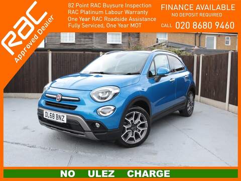 Fiat 1.3 FIREFLY TURBO MULTIAIR CROSS PLUS SUV 5DR PETROL DCT AUTO SATNAV BLUETOOTH DAB STEREO APPLE CARPLAY REAR CAM PARKING AIDS 2 OWNERS 45000 MILES FSH