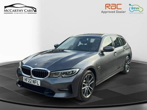 BMW 330E 2.0 12KWH SPORT PRO TOURING ESTATE 5DR PETROL PLUG-IN HYBRID AUTO 7 SEATER HEATED SEATS SAT NAV BLUETOOTH APPLE CARPLAY 2 OWNERS 72000 MILES FSH