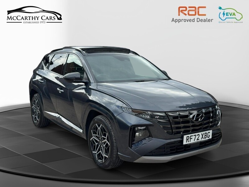 Hyundai 1.6 H T-GDI N LINE S SUV 5DR PETROL HYBRID AUTO SUNROOF HEATED SEATS SAT NAV BLUETOOTH APPLE CARPLAY REAR CAMERA PARKING AIDS 1 OWNER 64000 MILES FSH 72-74 Mitcham Road