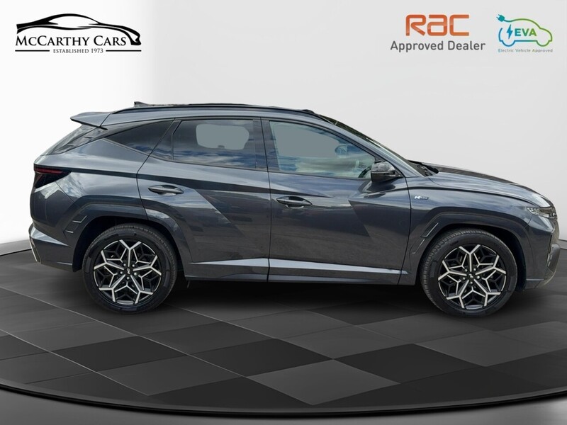Hyundai 1.6 H T-GDI N LINE S SUV 5DR PETROL HYBRID AUTO SUNROOF HEATED SEATS SAT NAV BLUETOOTH APPLE CARPLAY REAR CAMERA PARKING AIDS 1 OWNER 64000 MILES FSH 72-74 Mitcham Road