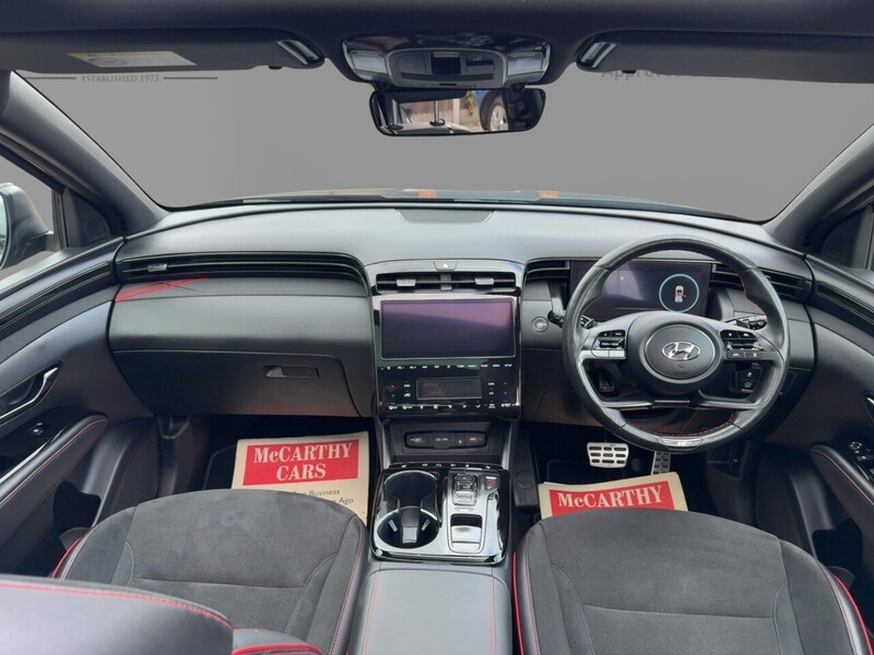 Hyundai 1.6 H T-GDI N LINE S SUV 5DR PETROL HYBRID AUTO SUNROOF HEATED SEATS SAT NAV BLUETOOTH APPLE CARPLAY REAR CAMERA PARKING AIDS 1 OWNER 64000 MILES FSH 72-74 Mitcham Road