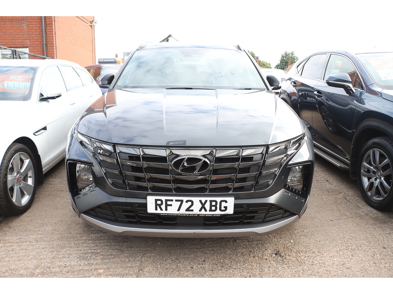 Hyundai 1.6 H T-GDI N LINE S SUV 5DR PETROL HYBRID AUTO SUNROOF HEATED SEATS SAT NAV BLUETOOTH APPLE CARPLAY REAR CAMERA PARKING AIDS 1 OWNER 64000 MILES FSH 72-74 Mitcham Road