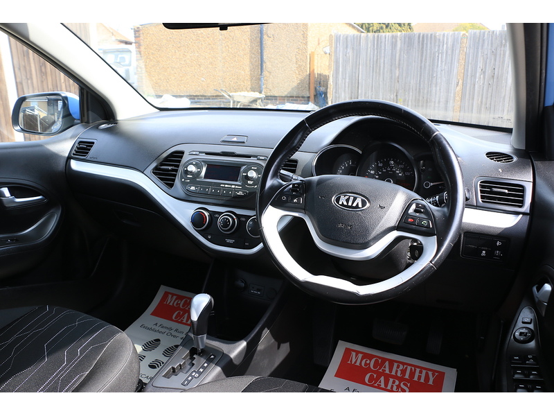 Kia 1.25 2 HATCHBACK 5DR PETROL AUTO BLUETOOTH AUX/USB INPUT AIR CON SAME LADY OWNER FOR 3 YEARS ONLY 60000 MILES SH NO ULEZ CHARGE 72-74 Mitcham Road