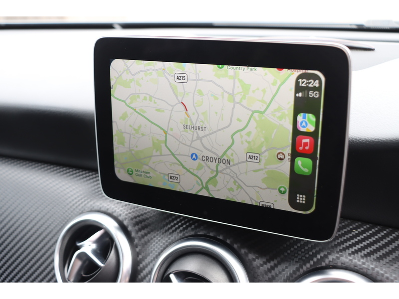 Mercedes-Benz A180 1.6 AMG LINE (PREMIUM) HATCHBACK 5DR PETROL 7G-DCT AUTO HEATED SEATS SATNAV BLUETOOTH APPLE CARPLAY REAR CAM PARKING AIDS 2 OWNERS 71000 MILES SH 72-74 Mitcham Road