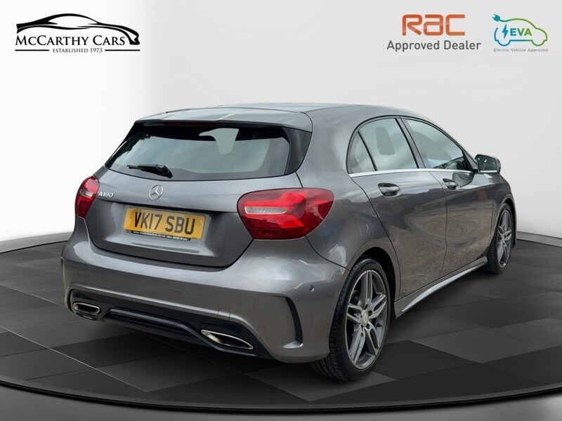 Mercedes-Benz A180 1.6 AMG LINE (PREMIUM) HATCHBACK 5DR PETROL 7G-DCT AUTO HEATED SEATS SATNAV BLUETOOTH APPLE CARPLAY REAR CAM PARKING AIDS 2 OWNERS 71000 MILES SH 72-74 Mitcham Road