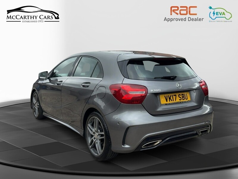 Mercedes-Benz A180 1.6 AMG LINE (PREMIUM) HATCHBACK 5DR PETROL 7G-DCT AUTO HEATED SEATS SATNAV BLUETOOTH APPLE CARPLAY REAR CAM PARKING AIDS 2 OWNERS 71000 MILES SH 72-74 Mitcham Road