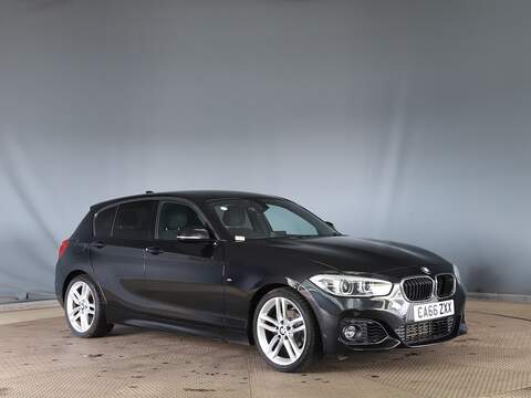 BMW 118i 1.5 M Sport Hatchback 5dr Petrol Auto Euro 6 (s/s) (136 ps) JUST 1 OWNER FROM NEW ONLY 66000 MILES SAT NAV NO ULEZ CHARGE