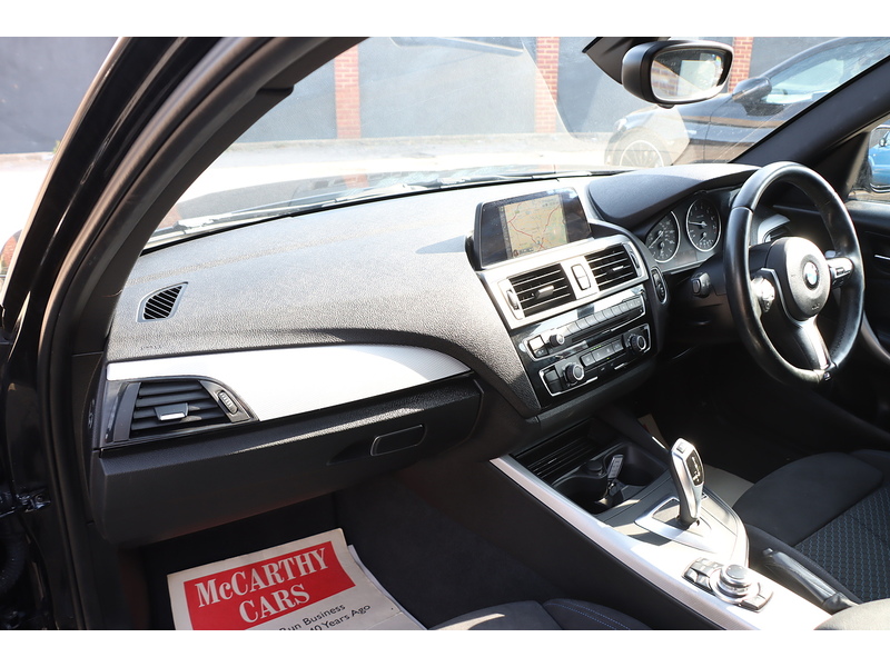 BMW 118I 1.5 M SPORT HATCHBACK 5DR PETROL AUTO SAT NAV BLUETOOTH DAB STEREO AIR CON PARKING AIDS JUST 1 OWNER FROM NEW ONLY 66000 MILES FSH NO ULEZ CHARGE 72-74 Mitcham Road