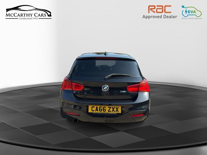 BMW 118I 1.5 M SPORT HATCHBACK 5DR PETROL AUTO SAT NAV BLUETOOTH DAB STEREO AIR CON PARKING AIDS JUST 1 OWNER FROM NEW ONLY 66000 MILES FSH NO ULEZ CHARGE 72-74 Mitcham Road