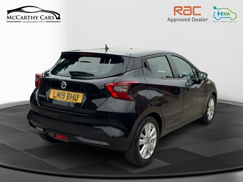 Nissan 1.0 IG-T ACENTA HATCHBACK 5DR PETROL XTRON AUTO SAT NAV BLUETOOTH DAB STEREO APPLE CARPLAY REAR CAMERA PARKING AIDS ONLY 39000 MILES SH NO ULEZ CHARGE 72-74 Mitcham Road