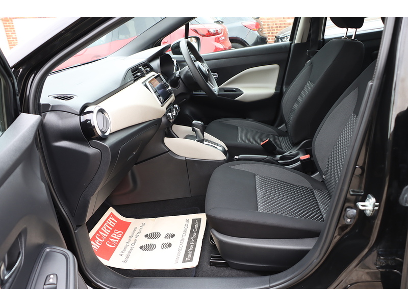Nissan 1.0 IG-T ACENTA HATCHBACK 5DR PETROL XTRON AUTO SAT NAV BLUETOOTH DAB STEREO APPLE CARPLAY REAR CAMERA PARKING AIDS ONLY 39000 MILES SH NO ULEZ CHARGE 72-74 Mitcham Road
