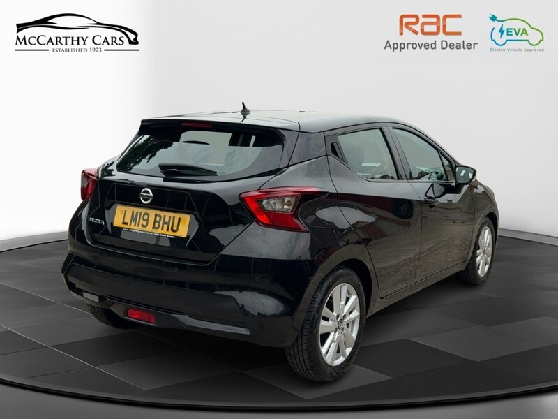 Nissan 1.0 IG-T ACENTA HATCHBACK 5DR PETROL XTRON AUTO SAT NAV BLUETOOTH DAB STEREO APPLE CARPLAY REAR CAMERA PARKING AIDS ONLY 39000 MILES SH NO ULEZ CHARGE 72-74 Mitcham Road