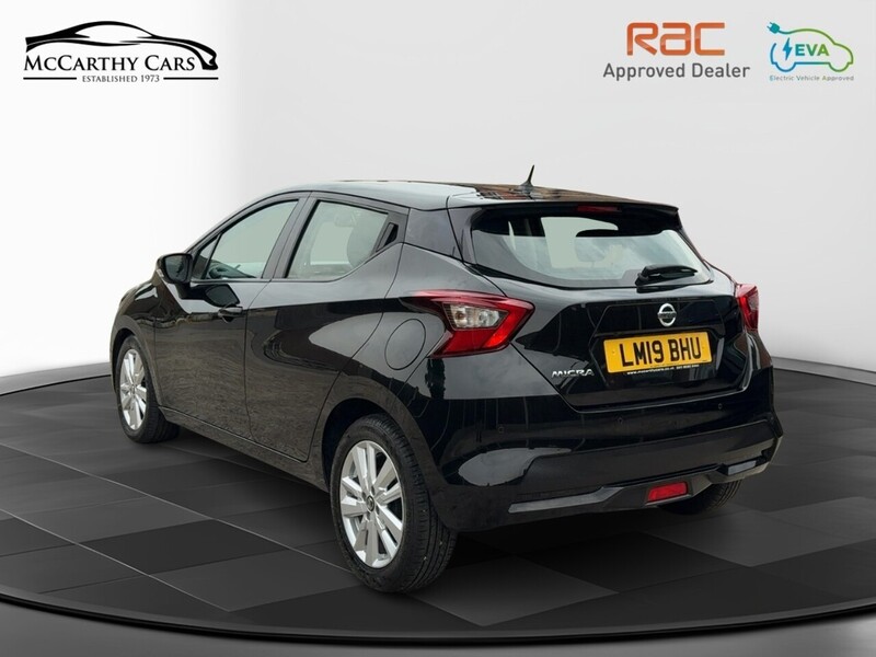 Nissan 1.0 IG-T ACENTA HATCHBACK 5DR PETROL XTRON AUTO SAT NAV BLUETOOTH DAB STEREO APPLE CARPLAY REAR CAMERA PARKING AIDS ONLY 39000 MILES SH NO ULEZ CHARGE 72-74 Mitcham Road