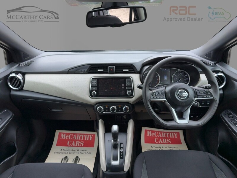 Nissan 1.0 IG-T ACENTA HATCHBACK 5DR PETROL XTRON AUTO SAT NAV BLUETOOTH DAB STEREO APPLE CARPLAY REAR CAMERA PARKING AIDS ONLY 39000 MILES SH NO ULEZ CHARGE 72-74 Mitcham Road