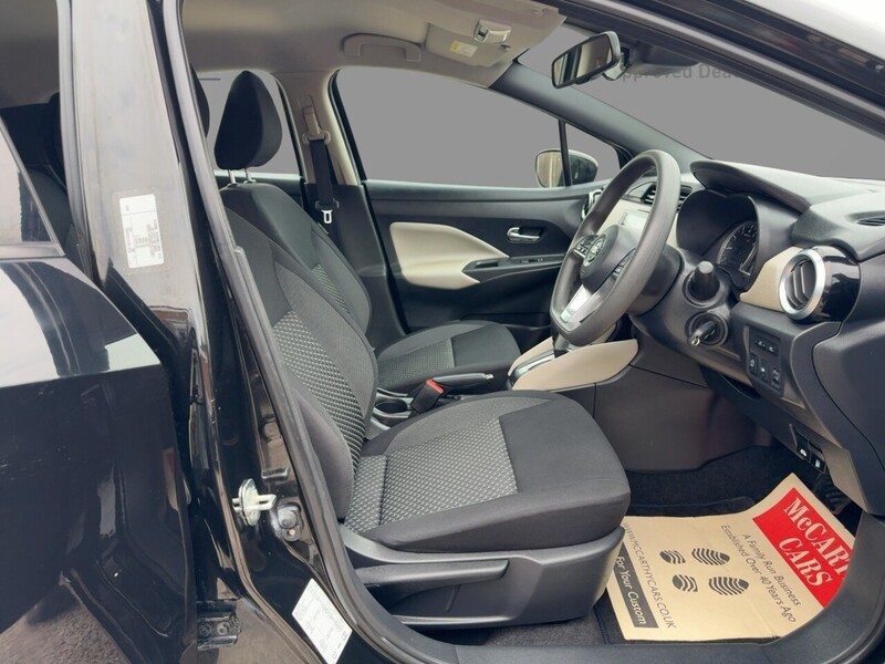 Nissan 1.0 IG-T ACENTA HATCHBACK 5DR PETROL XTRON AUTO SAT NAV BLUETOOTH DAB STEREO APPLE CARPLAY REAR CAMERA PARKING AIDS ONLY 39000 MILES SH NO ULEZ CHARGE 72-74 Mitcham Road