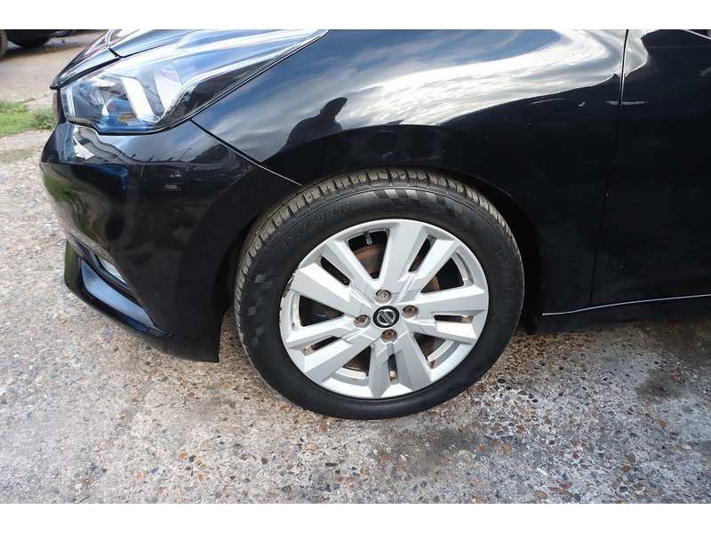 Nissan 1.0 IG-T ACENTA HATCHBACK 5DR PETROL XTRON AUTO SAT NAV BLUETOOTH DAB STEREO APPLE CARPLAY REAR CAMERA PARKING AIDS ONLY 39000 MILES SH NO ULEZ CHARGE 92-96 Mitcham Road