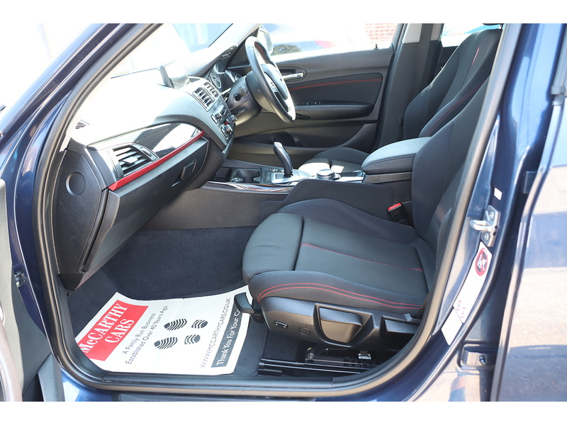 BMW 116I Sport 1.6 5dr Hatchback Automatic Petrol SAT NAV APPLE CAR PLAY REAR CAMERA ONLY 38000 MILES NO ULEZ CHARGE 72-74 Mitcham Road