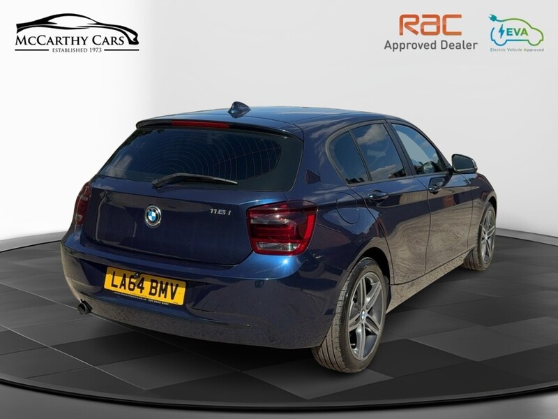 BMW 116I Sport 1.6 5dr Hatchback Automatic Petrol SAT NAV APPLE CAR PLAY REAR CAMERA ONLY 38000 MILES NO ULEZ CHARGE 72-74 Mitcham Road