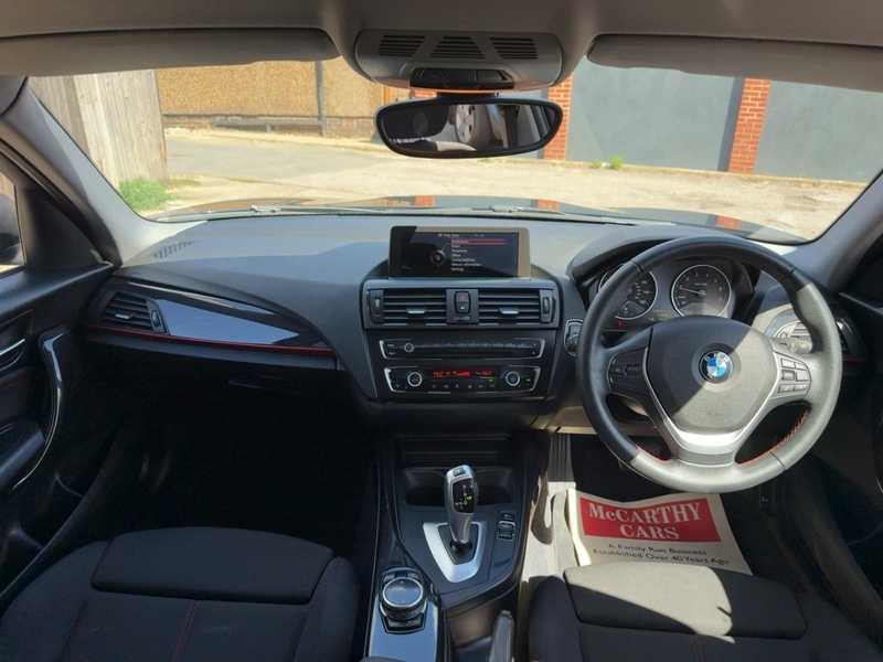 BMW 116I Sport 1.6 5dr Hatchback Automatic Petrol SAT NAV APPLE CAR PLAY REAR CAMERA ONLY 38000 MILES NO ULEZ CHARGE 72-74 Mitcham Road