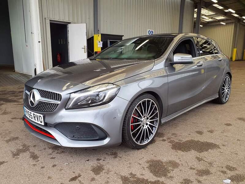 Mercedes-Benz A250 AMG (Premium) Hatchback 5dr Petrol 7G-DCT AUTO 4MATIC 4WD Euro 6 (s/s) (218 ps) Pan Roof AMG Excl Pack 19in AMG Alloys 2 Owners 81000 Miles FSH 72-74 Mitcham Road