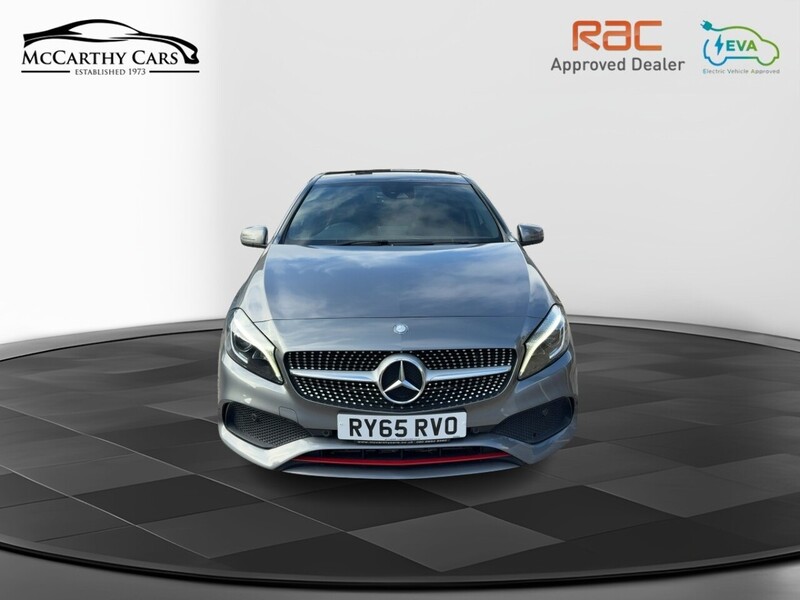 Mercedes-Benz A250 AMG (PREMIUM) HATCHBACK 5DR PETROL 7G-DCT 4MATIC 4WD AUTO SUNROOF HEATED SEATS SAT NAV BLUETOOTH REAR CAMERA 2 OWNERS 81000 MILES FSH 10 SERVICES 72-74 Mitcham Road