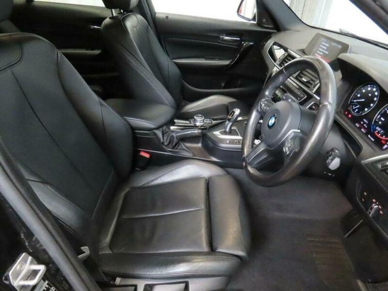 BMW 118I 1.5 M SPORT SHADOW EDITION HATCHBACK 5DR PETROL AUTO EURO 6 (S/S) (136 PS) SAT NAV FULL LEATHER HEATED SEATS 18IN M SPORT ALLOYS 47000 MILES 72-74 Mitcham Road
