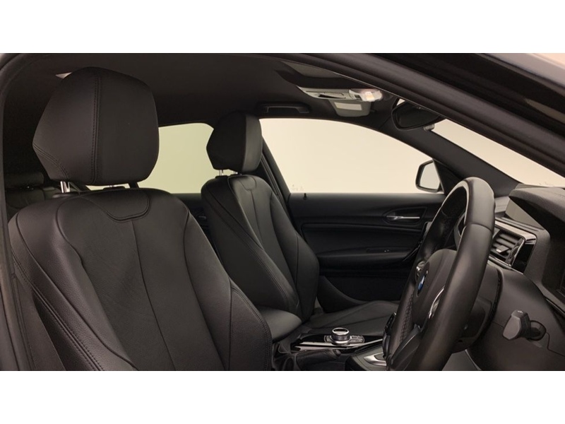 BMW 118I 1.5 M SPORT SHADOW EDITION HATCHBACK 5DR PETROL AUTO EURO 6 (S/S) (136 PS) SAT NAV FULL LEATHER HEATED SEATS 18IN M SPORT ALLOYS 47000 MILES 72-74 Mitcham Road