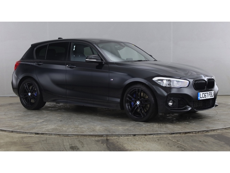 BMW 118I 1.5 M SPORT SHADOW EDITION HATCHBACK 5DR PETROL AUTO EURO 6 (S/S) (136 PS) SAT NAV FULL LEATHER HEATED SEATS 18IN M SPORT ALLOYS 47000 MILES 72-74 Mitcham Road