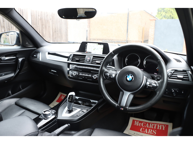 BMW 118I 1.5 M SPORT SHADOW EDITION HATCHBACK 5DR PETROL AUTO HEATED SEATS SAT NAV BLUETOOTH DAB STEREO PARKING AIDS SAME OWNER FOR 4 YEARS 47000 MILES SH 72-74 Mitcham Road