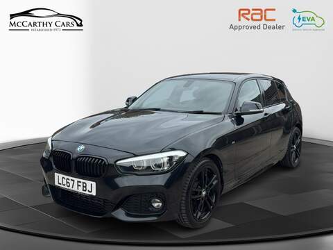 BMW 118I 1.5 M SPORT SHADOW EDITION HATCHBACK 5DR PETROL AUTO HEATED SEATS SAT NAV BLUETOOTH DAB STEREO PARKING AIDS SAME OWNER FOR 4 YEARS 47000 MILES SH
